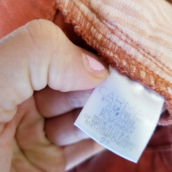 🌸‎ NEW Carmar | Distressed Denim Shorts, Nutmeg 27 - Picture 11 of 12